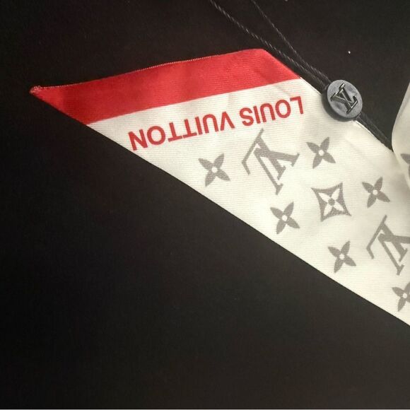 Brand new inspired Louis Vuitton Cherry Print twirly Scarf - Picture 5 of 5